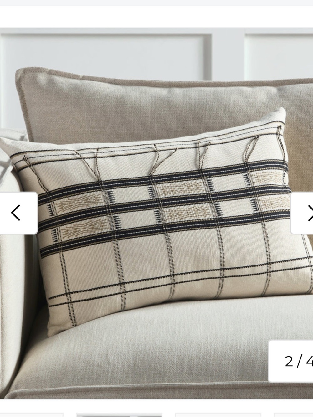 NWT Jaipur Nagaland Merima Pillow 26x18